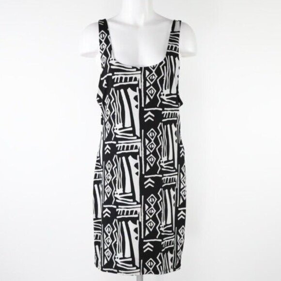 Urban Outfitters Silence + Noise Aztec Printed Mini Dress Size: Large - Picture 1 of 5